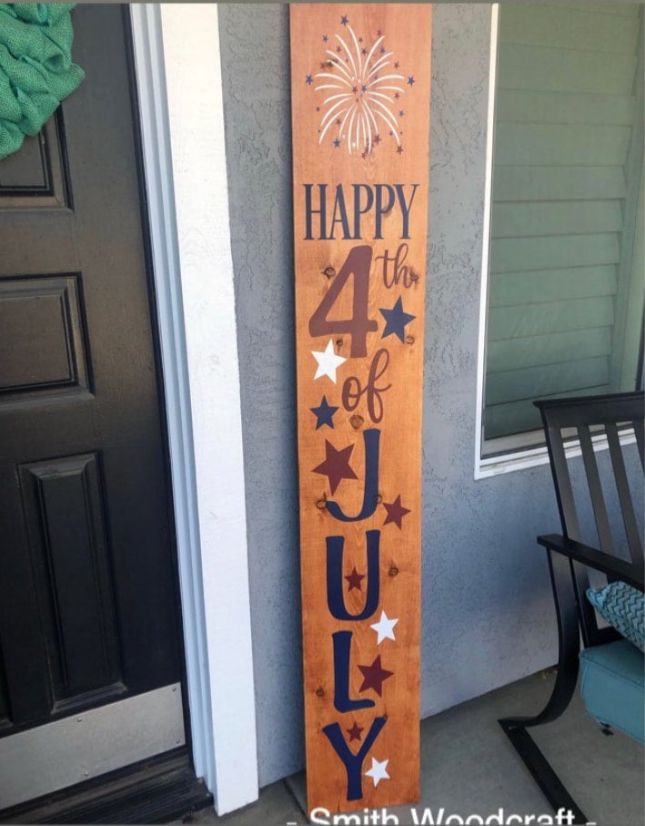Happy 4th Leaner Smith Woodcraft And Design
